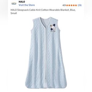 EUC Halo Sleep Sack (S, 0-6M)